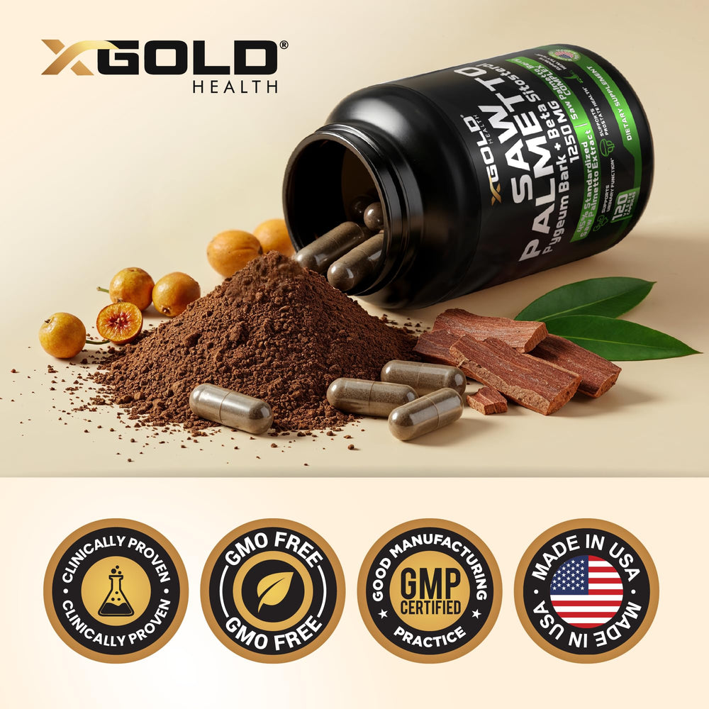 X Gold Health 120 servings per bottle for daily use