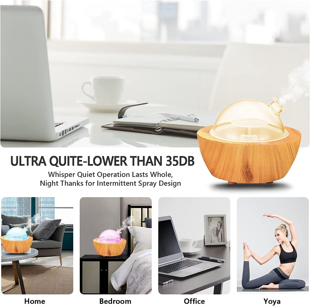 XANAPHIA BPA-free diffuser with auto shut-off for safe use