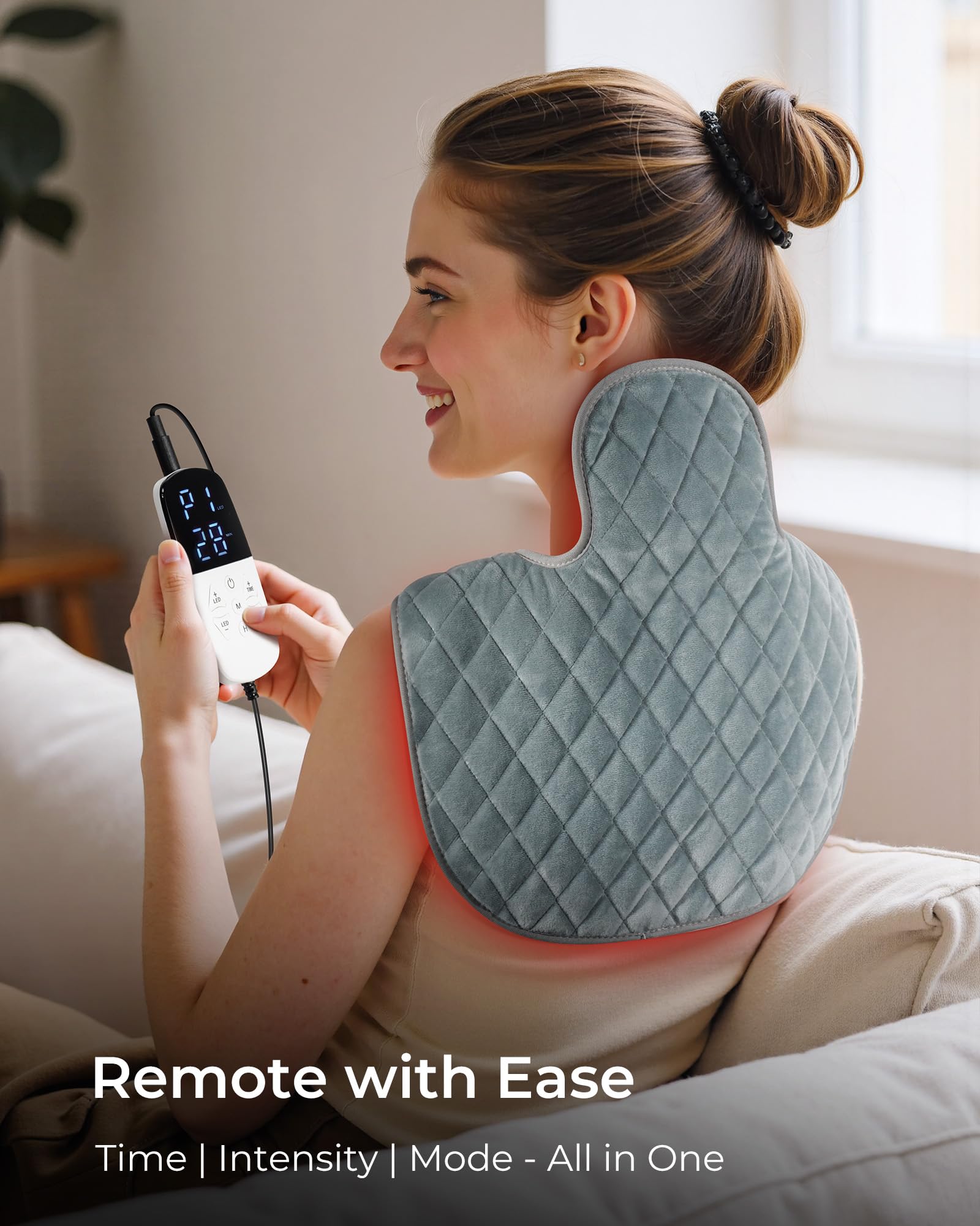 Xasla three modes—Constant, 10Hz, 40Hz—adapt to activities.