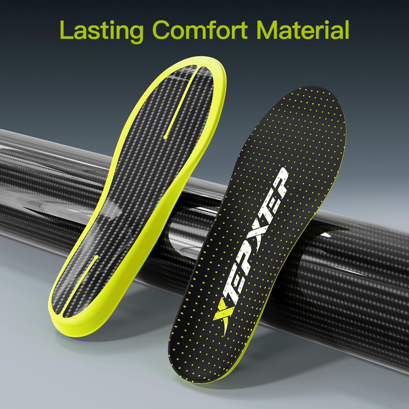 XEPXEP offers a 1-year warranty and 90-day refund for trimmed insoles.