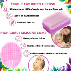 Xforto silicone combs: hygienic food-grade silicone for safe styling