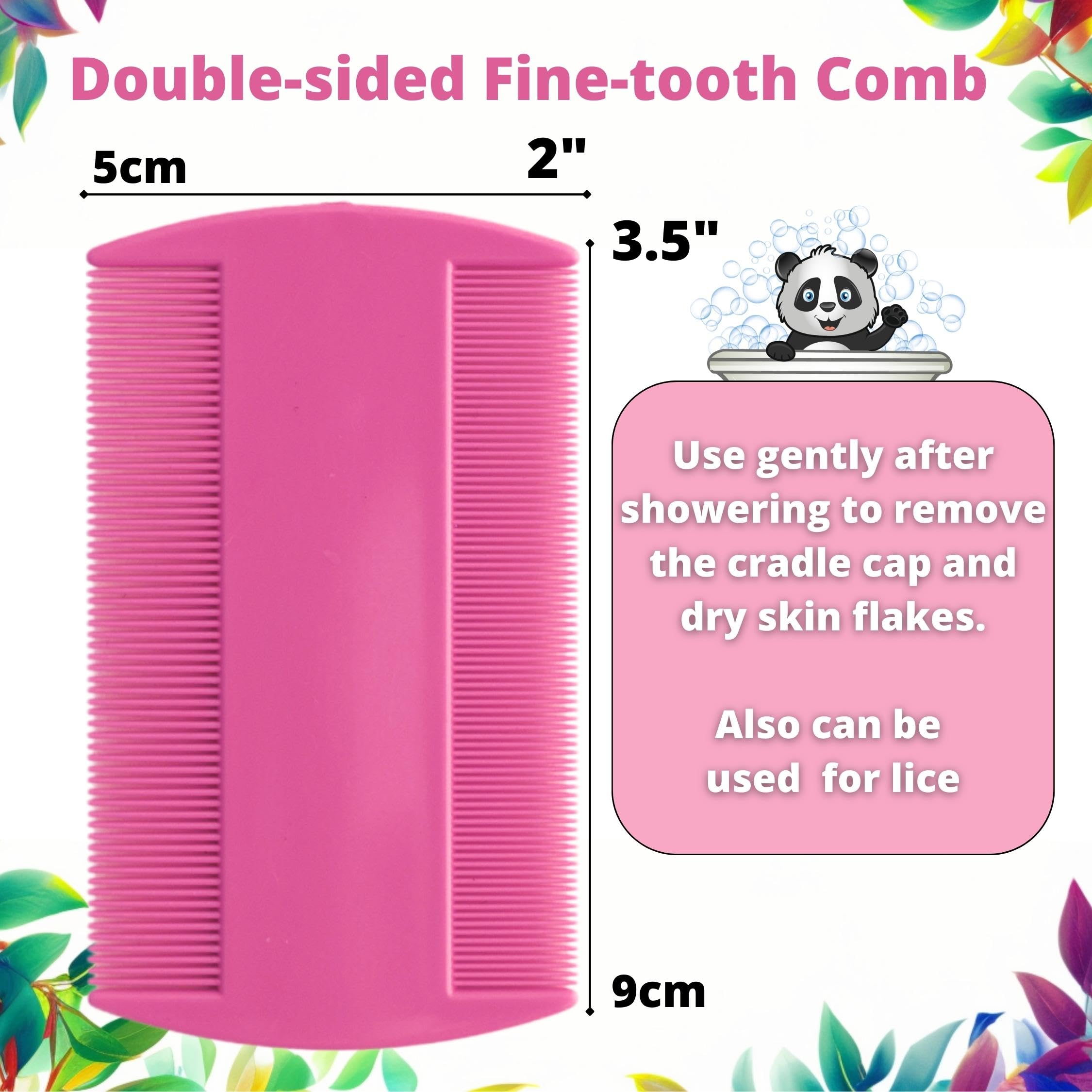 Xforto fine-tooth comb: precise detangling with gentle touch