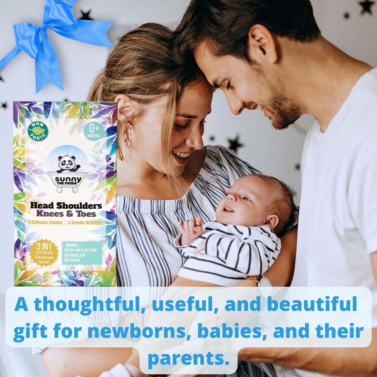 Xforto non-toxic, BPA-free materials ensure safe bath time.