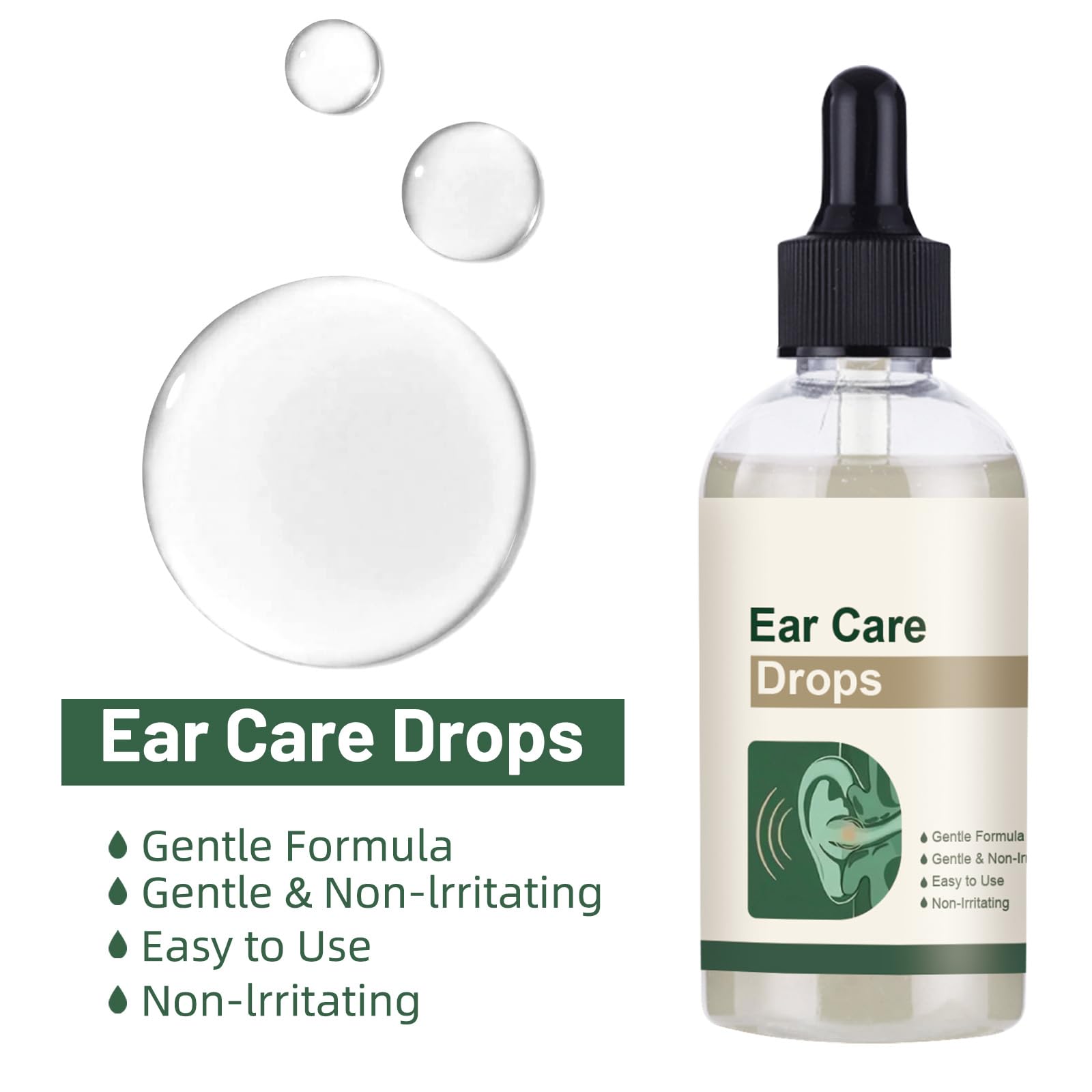 Family-friendly packaging suggests safe, everyday ear care for all ages.