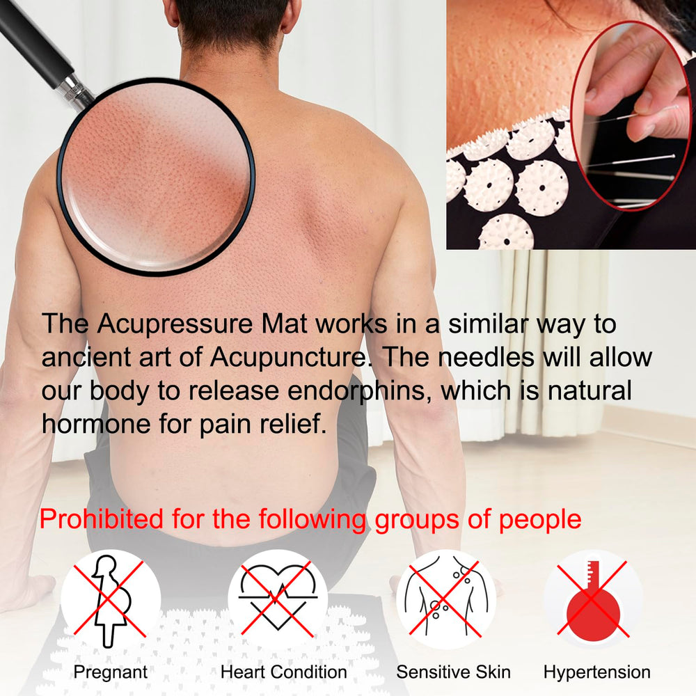 Xiaomage acupressure pillow front view with raised nodes