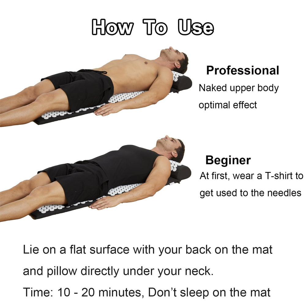 Xiaomage acupressure pillow grid closeup of nodes