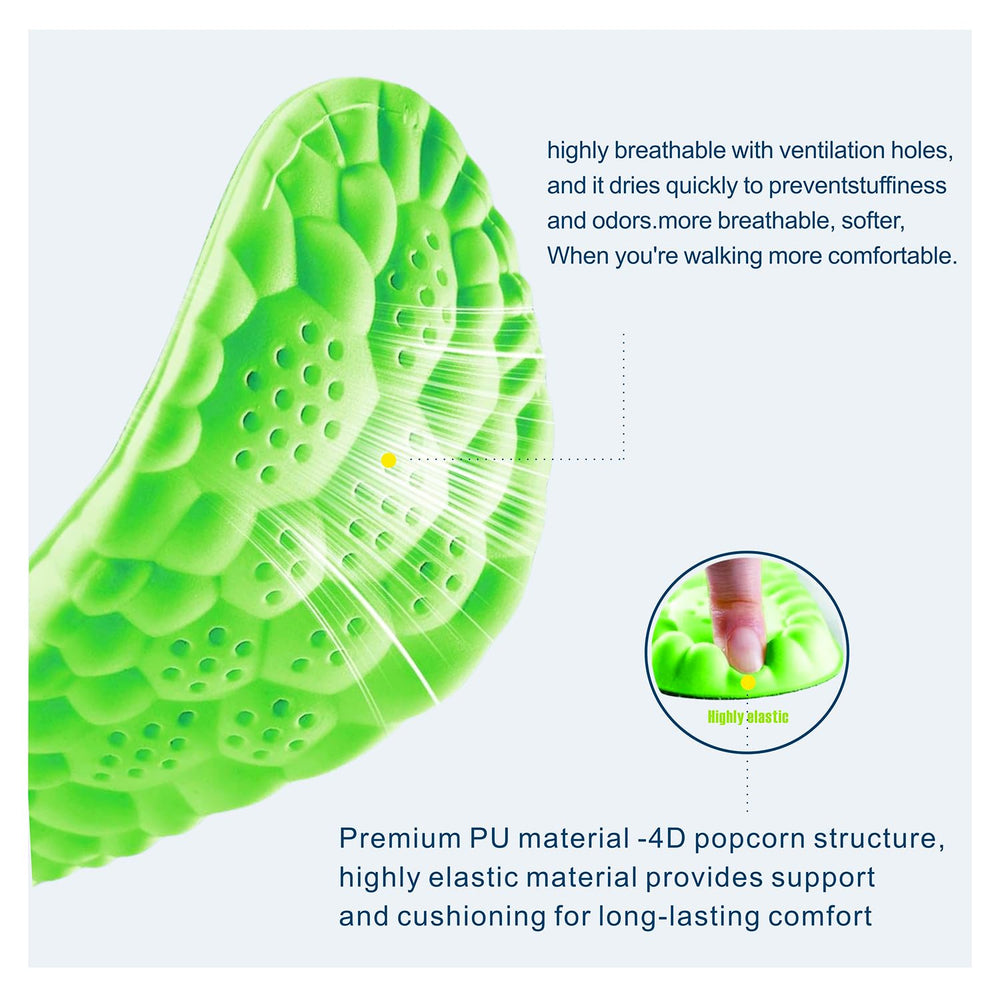Xiaopihou breathable insoles with ventilation holes for quick dryness