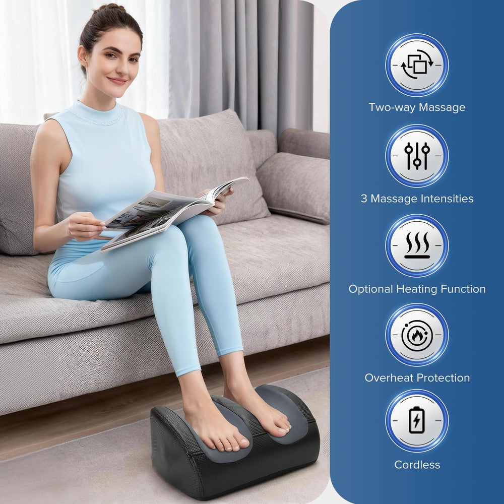 XIAOTONG massager with eight heads delivers deep rolling relief