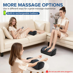 XIAOTONG foot massager heat function provides comforting warmth during use
