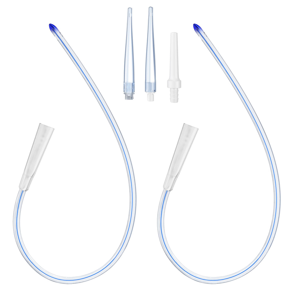 XIEXIECARE 16-inch silicone enema tube for higher reach