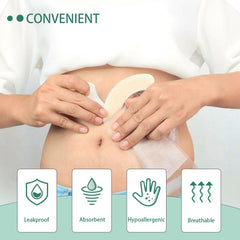 XIIFIIFII hydrocolloid adhesive tape offers skin-friendly protection for sensitive stoma areas.