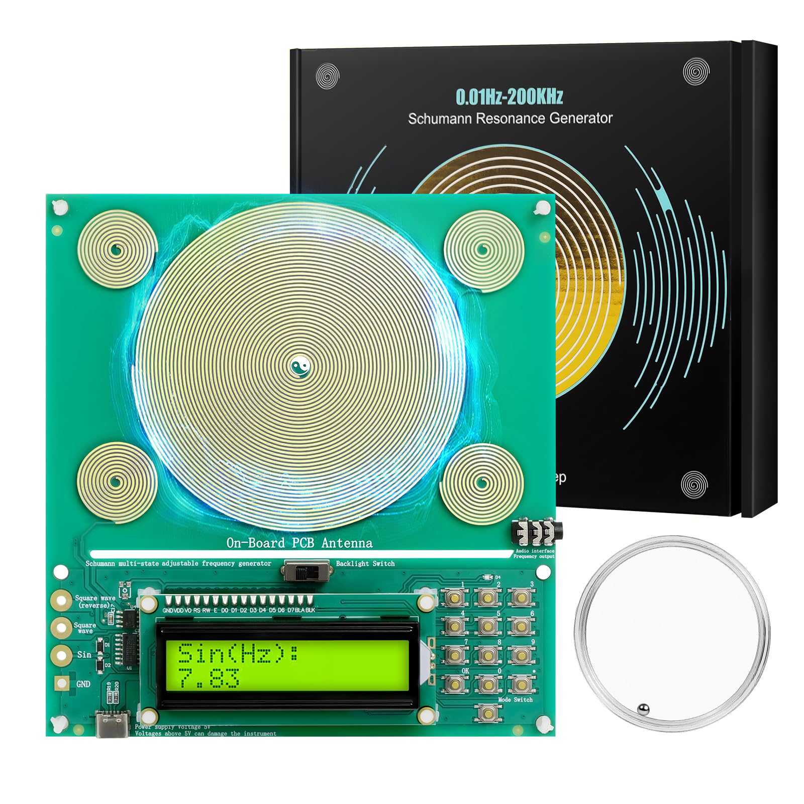 XIKDS Frequency Generator on a bedside table promoting restful nights