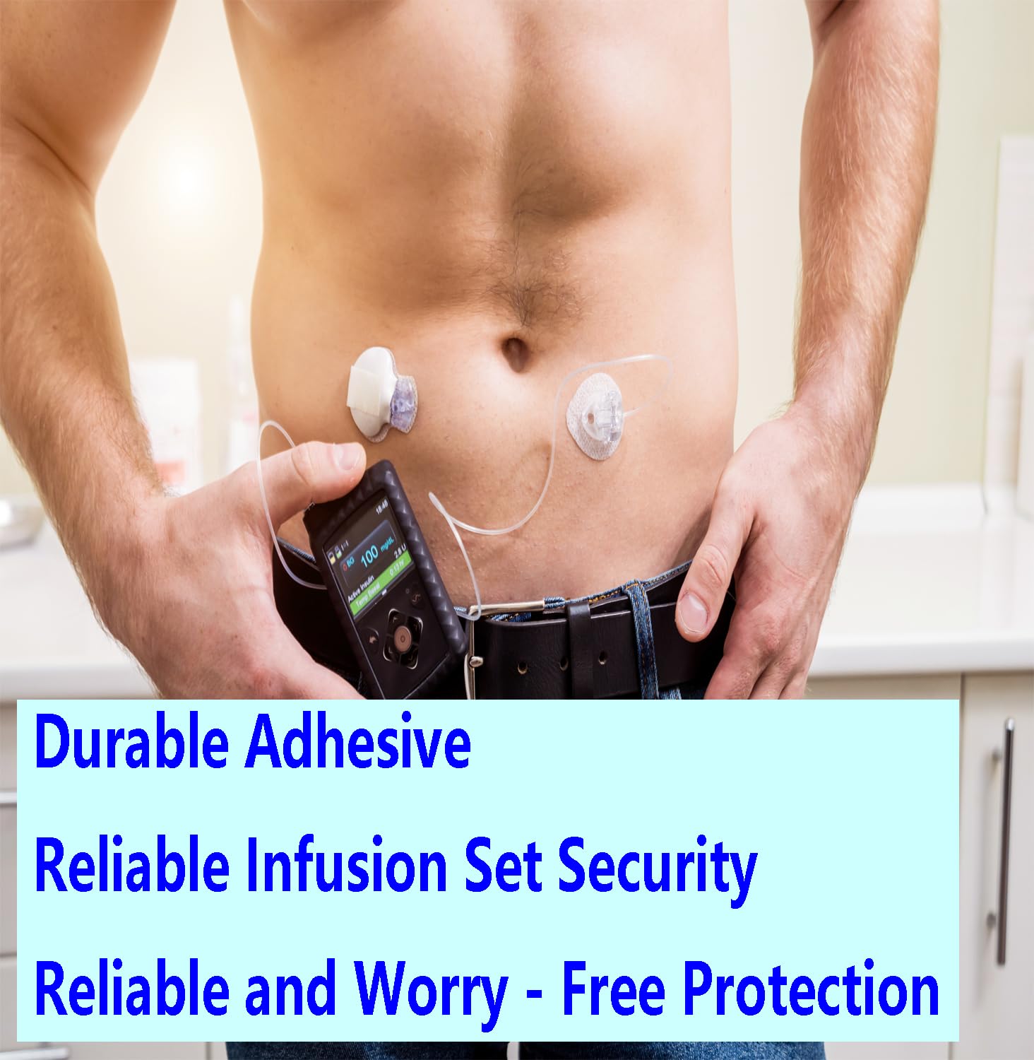 XILETIGOHA skin-friendly patch uses hypoallergenic materials for comfortable skin contact.