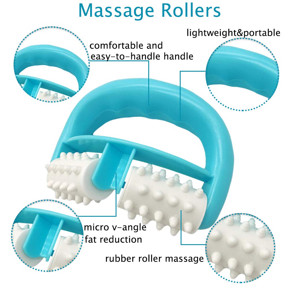 Ximai wet dry cellulite massager for shower or oil based use
