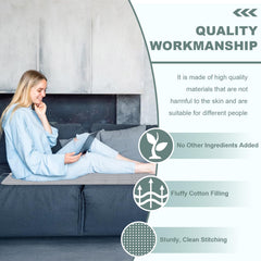 XINHUSU grounding mat cotton shell offers breathable comfort during use.