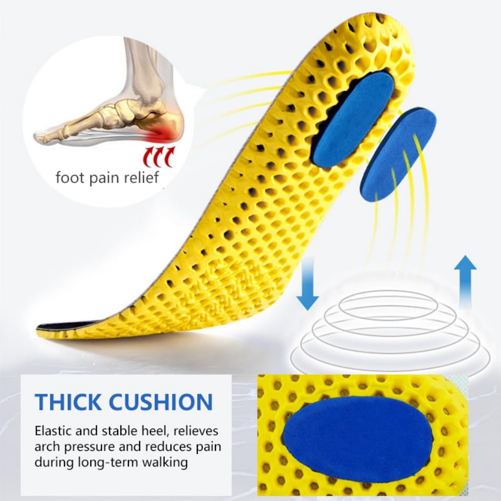 XINIFOOT honeycomb mesh layer breathability enhances comfort during workouts.