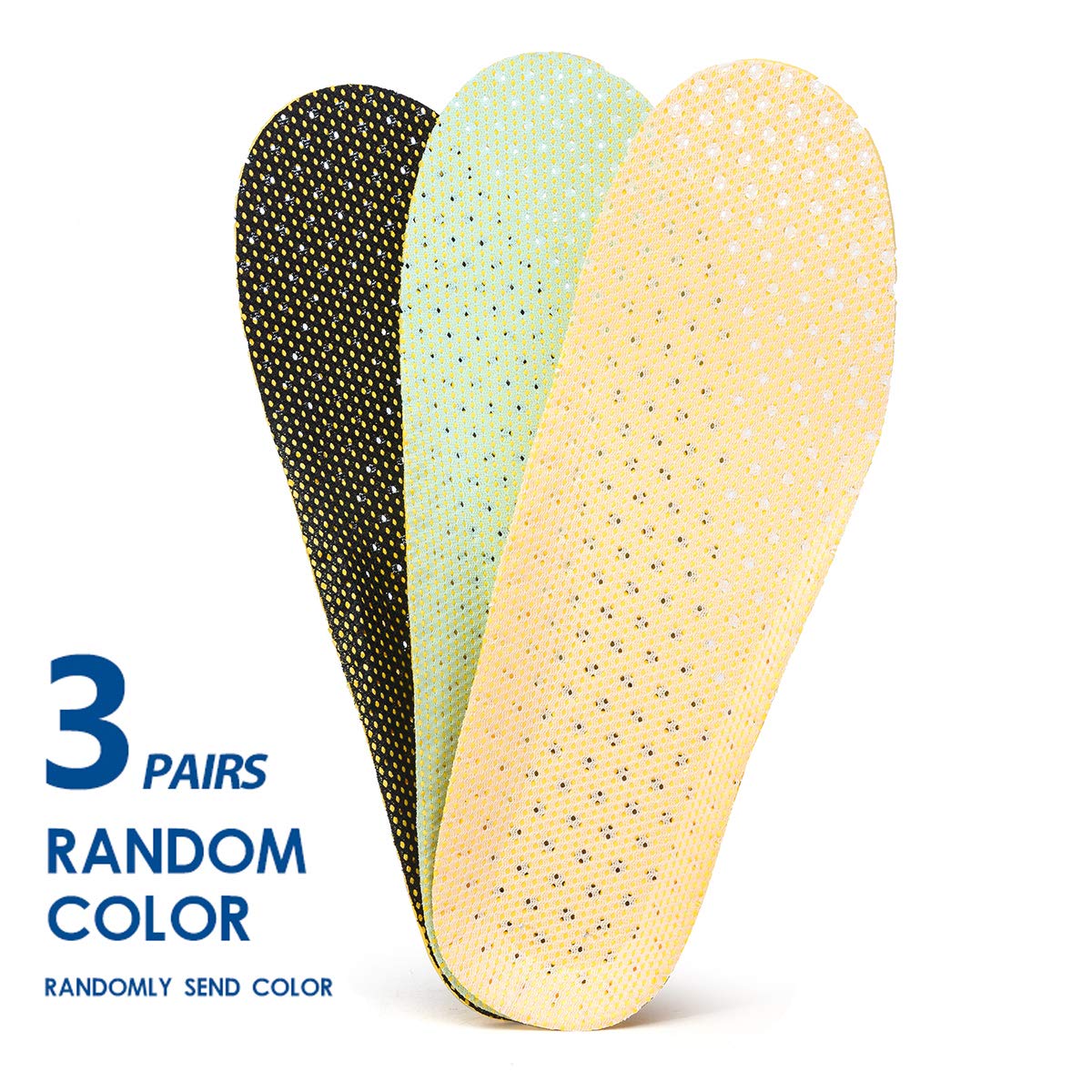 XINIFOOT honeycomb insoles heel area detail emphasizes shock-absorption design.
