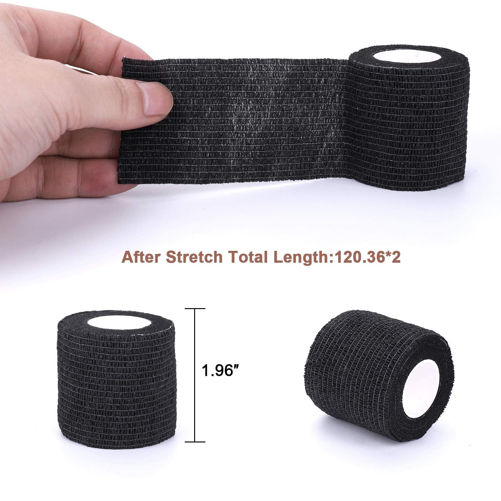 Xinwe wrap applied to ankles providing secure, water-resistant protection