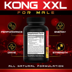 XL Science Kong XXL packaging on desk conveys discreet wellness choice.