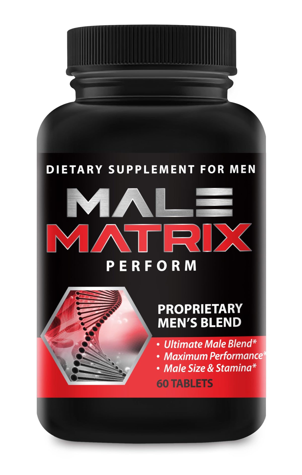 XL Science Male Matrix XL bottle front with discreet packaging for private use.