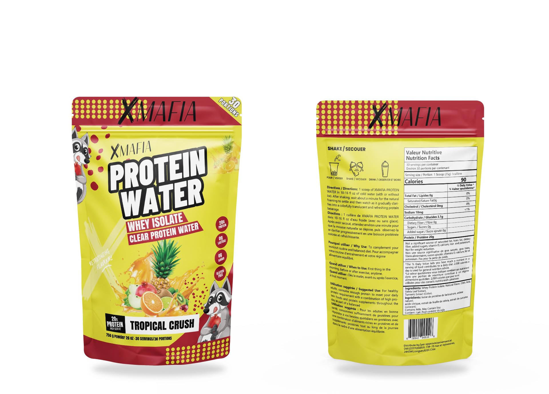 XMafia Protein Water post-workout use with fast protein delivery