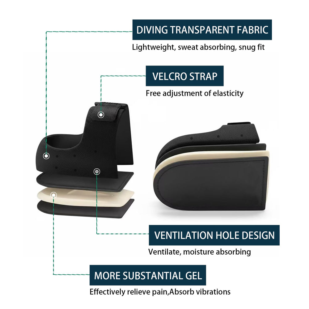 XOBTURP three-layer medical-grade material highlights maximum shock absorption.