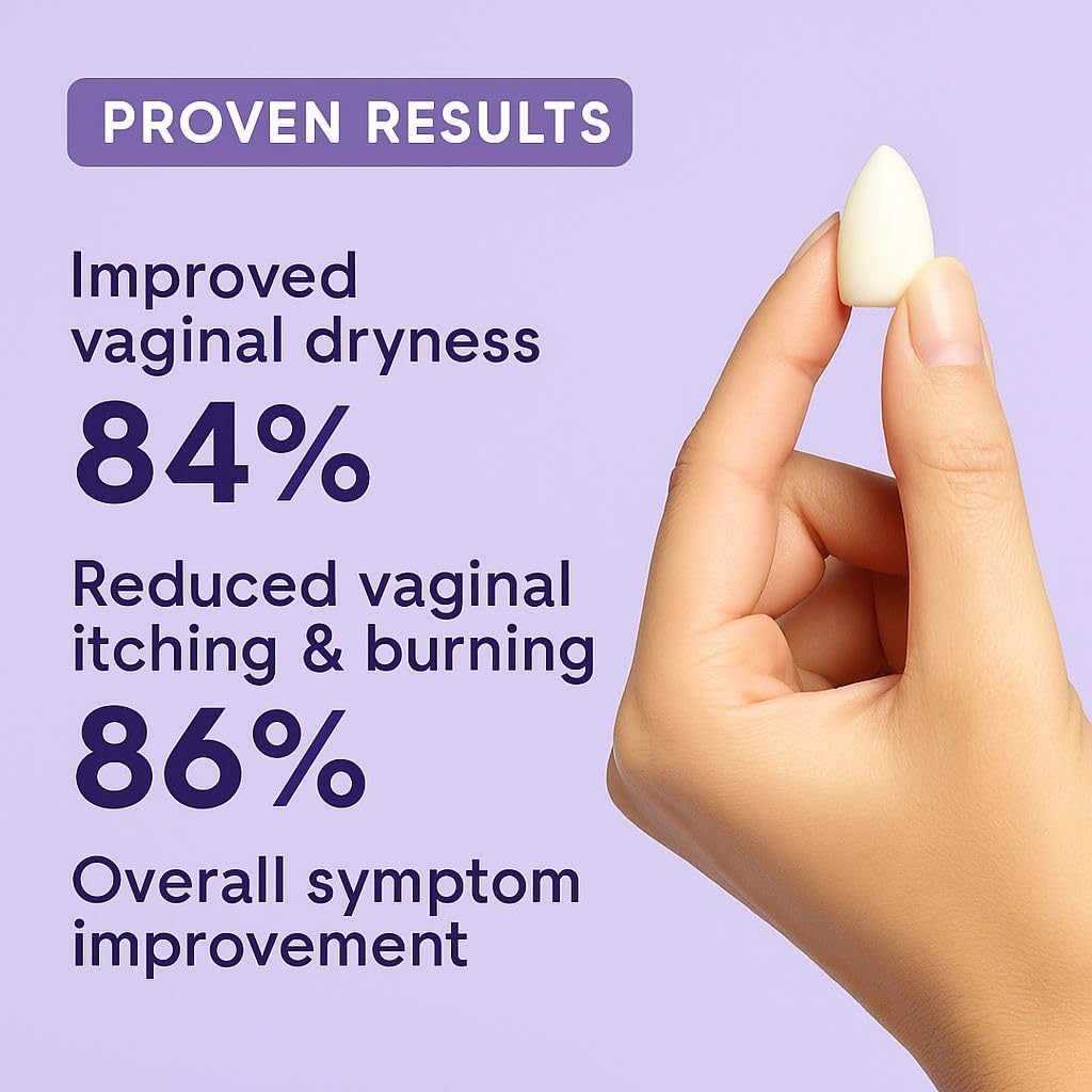 XORYTEN usage instruction image demonstrates discreet, hormone-free care within a daily routine.