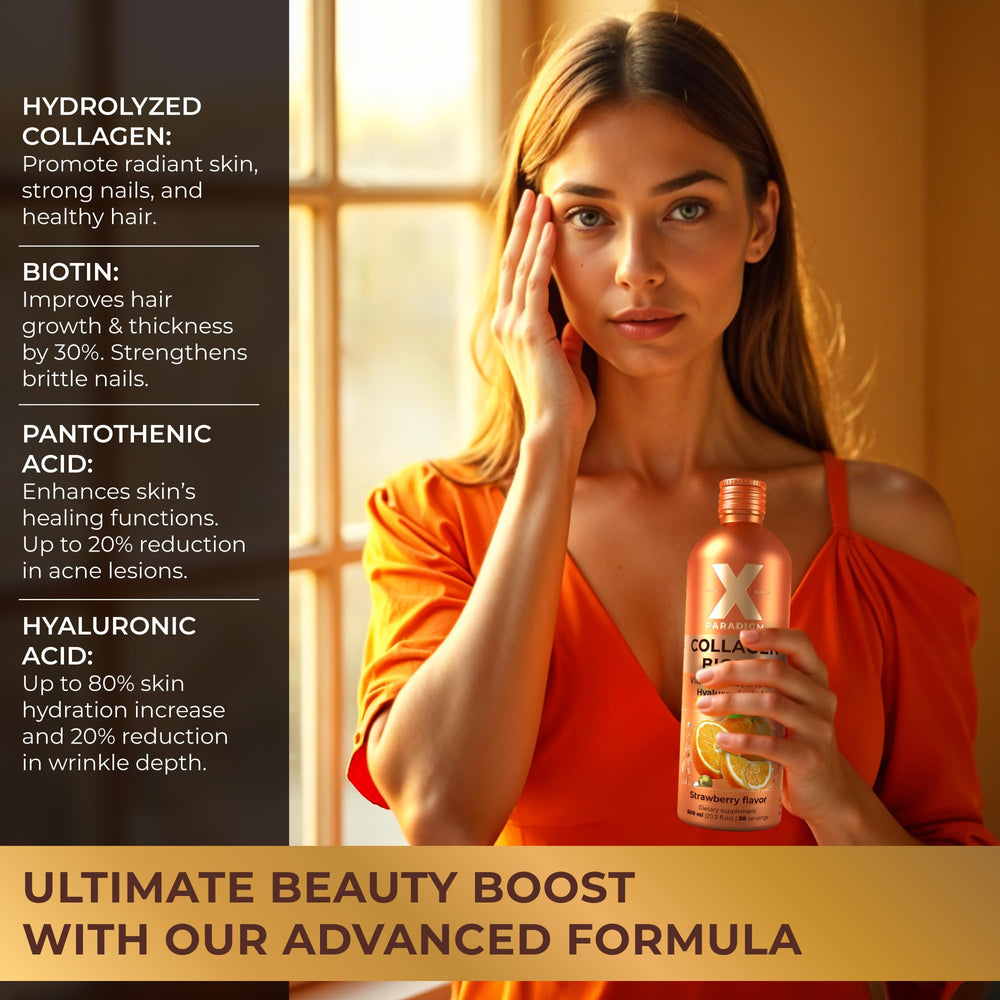 XParadigm Puritas Corpus hyaluronic acid drops emphasize hydration support.