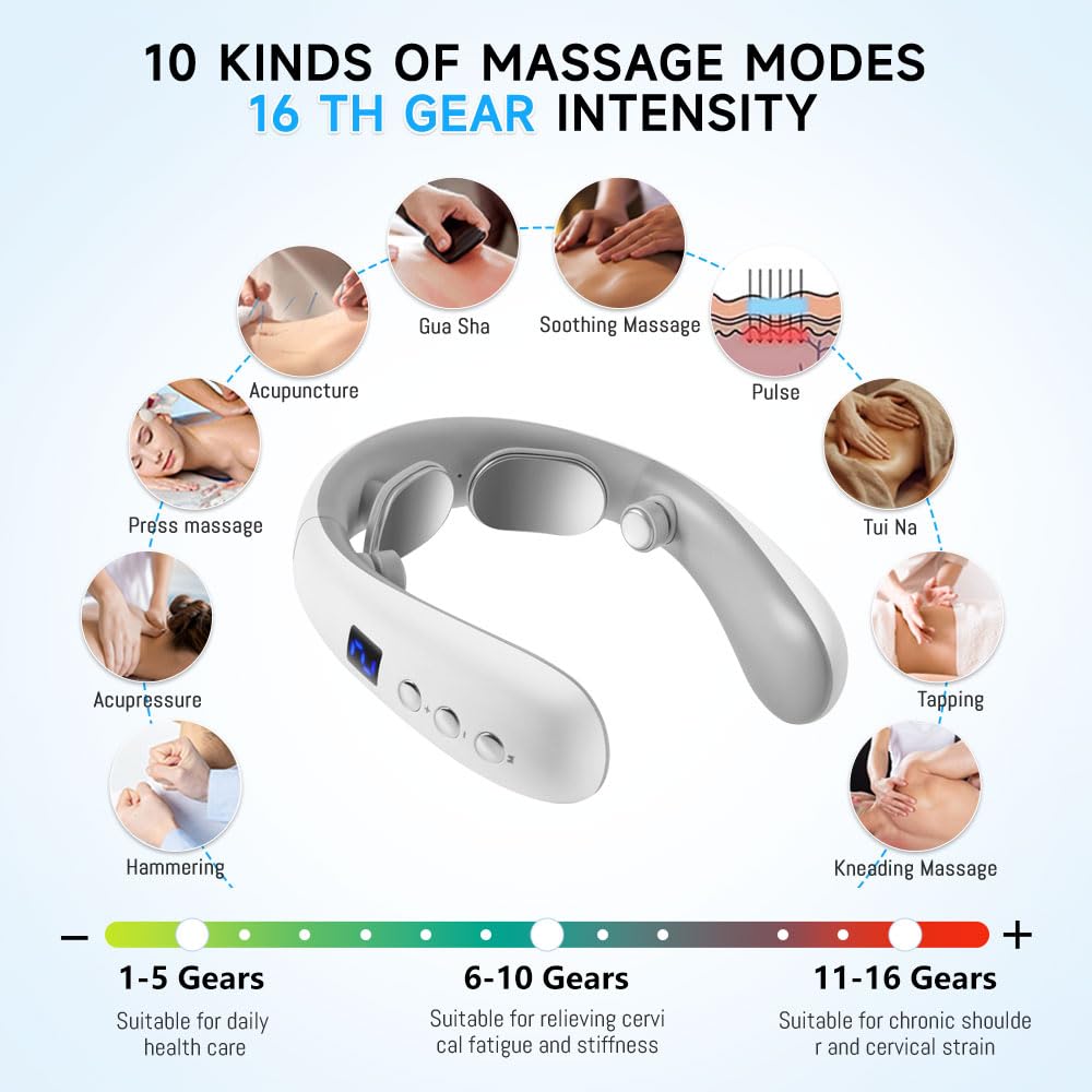 Xpudding U-shaped neck wrap demonstrates ergonomic, comfortable fit.