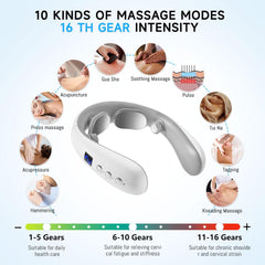 Xpudding U-shaped neck wrap demonstrates ergonomic, comfortable fit.