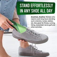 XSTANCE Insoles 2.0 heel cup stabilizes the heel for better balance.