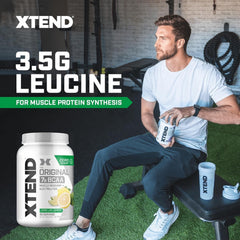Glass with mixed Xtend illustrating the sugar-free formula and electrolyte blend.