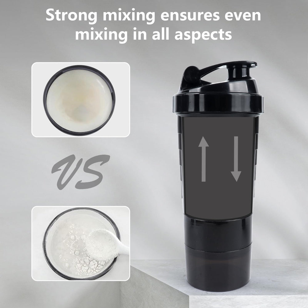 XTK shaker: diseño compacto y ligero perfecto para llevar en la mochila.