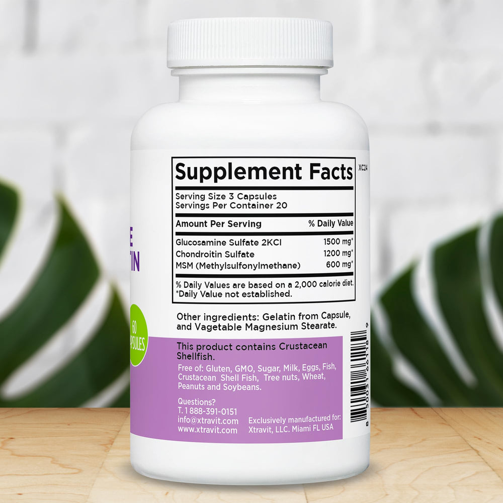 Xtravit label closeup highlighting pure ingredients and quality