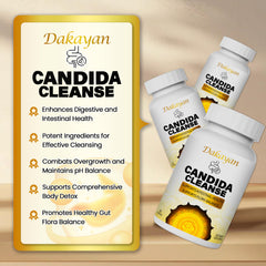 Xucivik Advanced Candida Cleanse bottle label highlighting oregano and caprylic acid blend