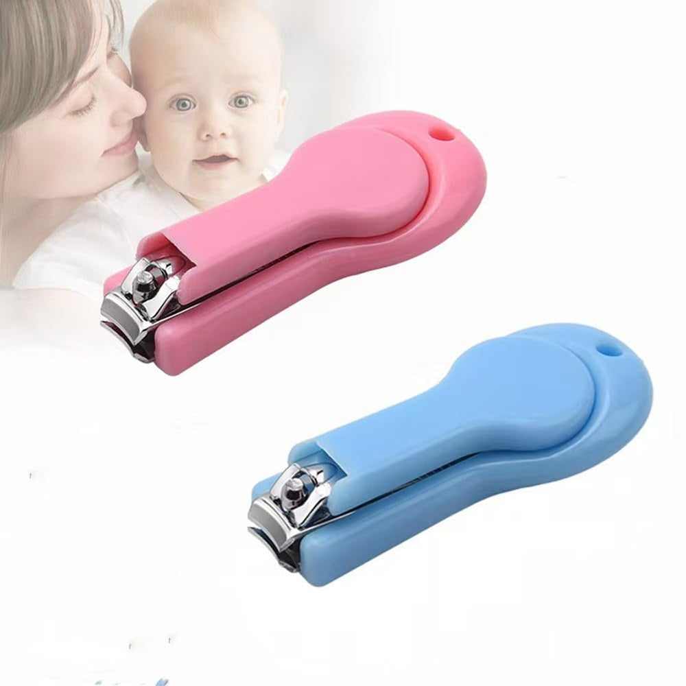 XUJINCN pink baby nail clippers for at-home grooming.