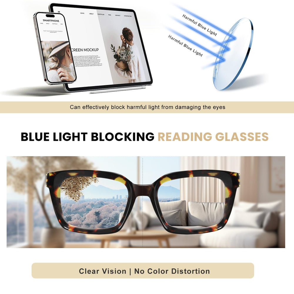 Protección de luz azul XVXV para uso prolongado frente a pantallas.