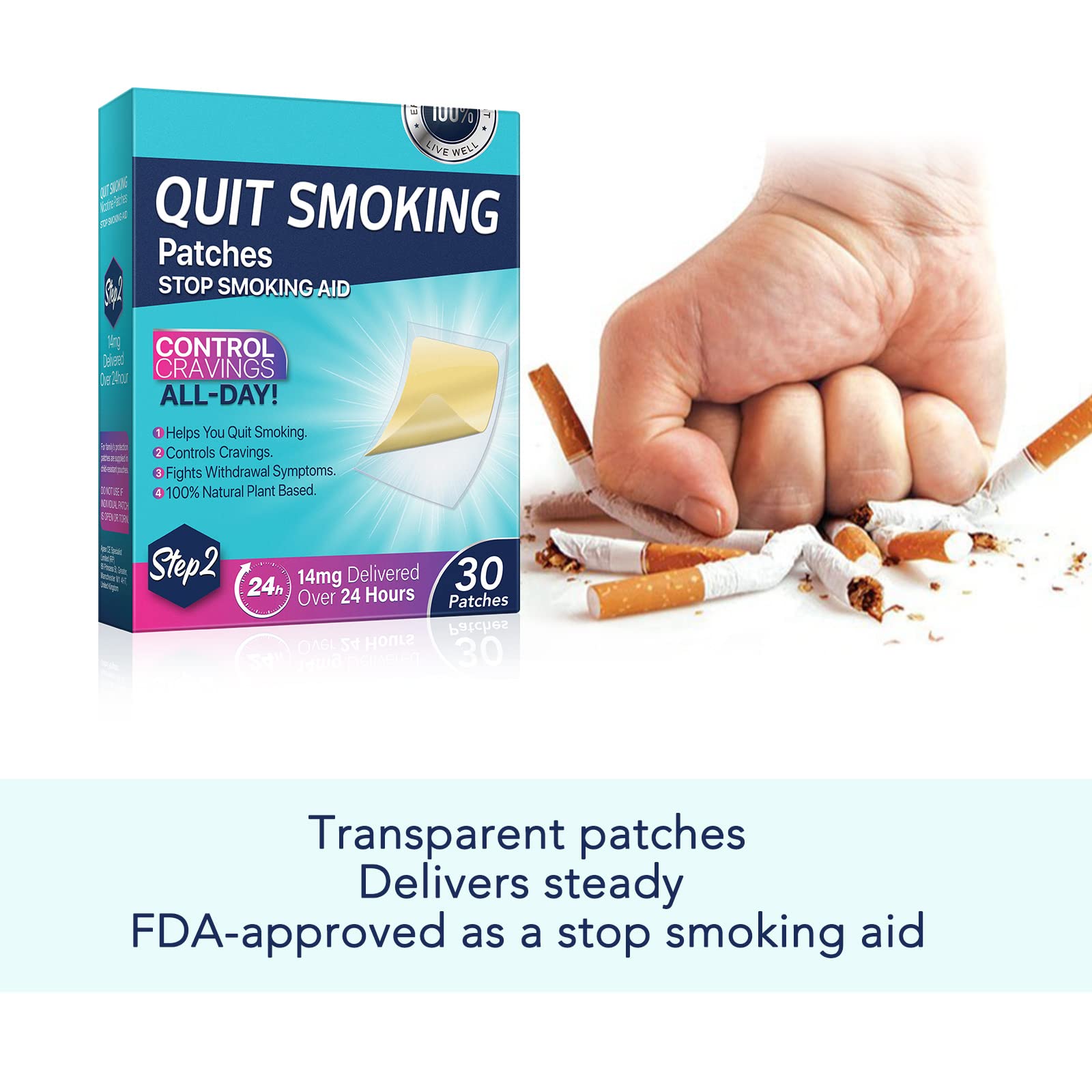 XWXUANYE Step 2 patch applied to a new site each day for daily routine.