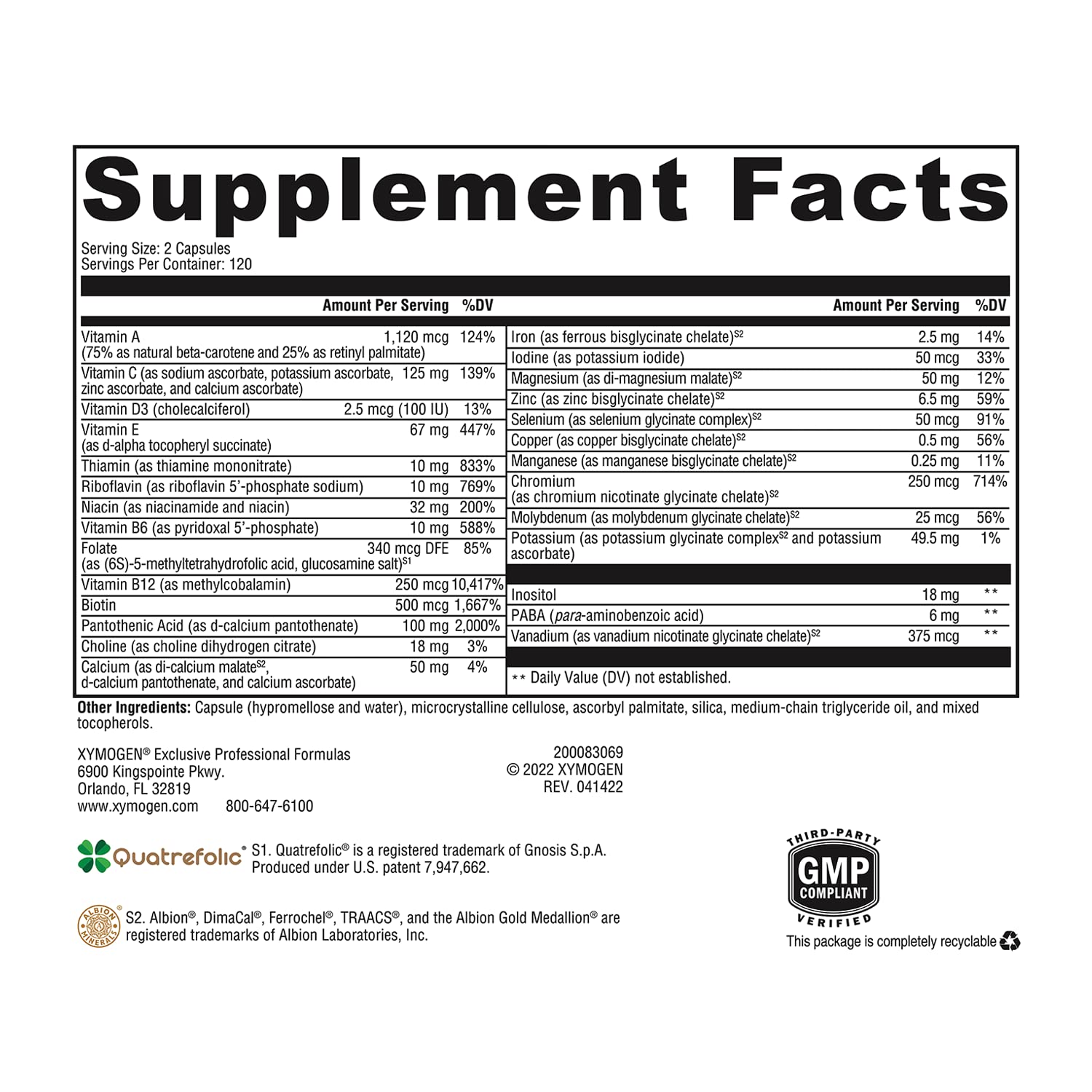 Allergen-free label beside a clean ActivNutrients bottle