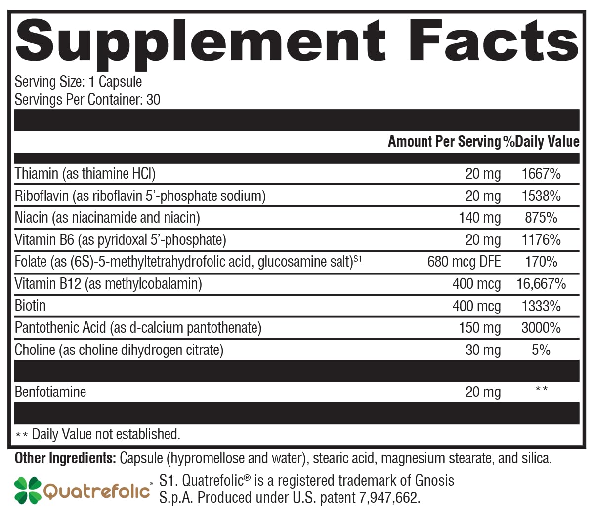 Xymogen B Activ packaging hints at heart and nervous system support.