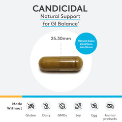 XYMOGEN Candicidal oregano extract highlight for microbial balance.