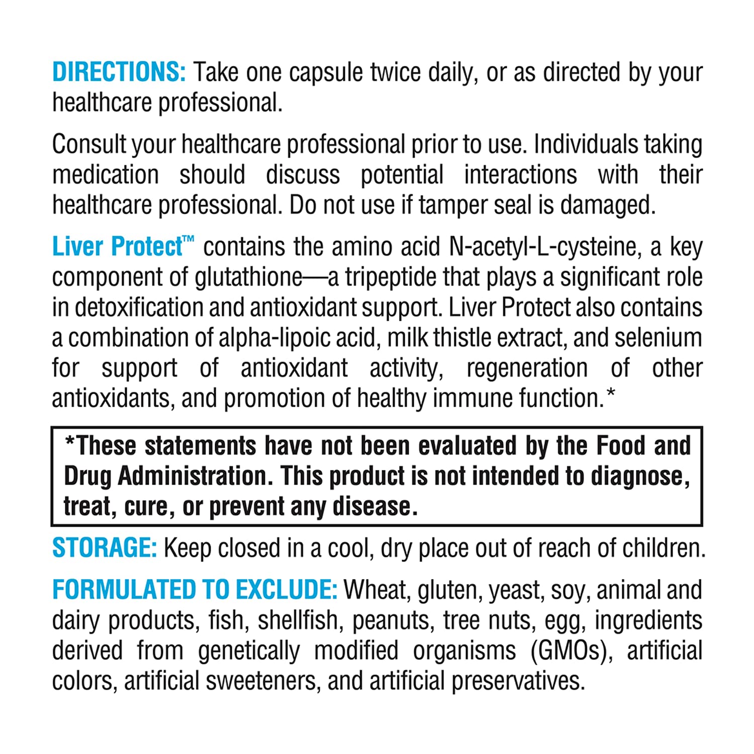 XYMOGEN Liver Protect alpha-lipoic acid and milk thistle blend for antioxidant activity.