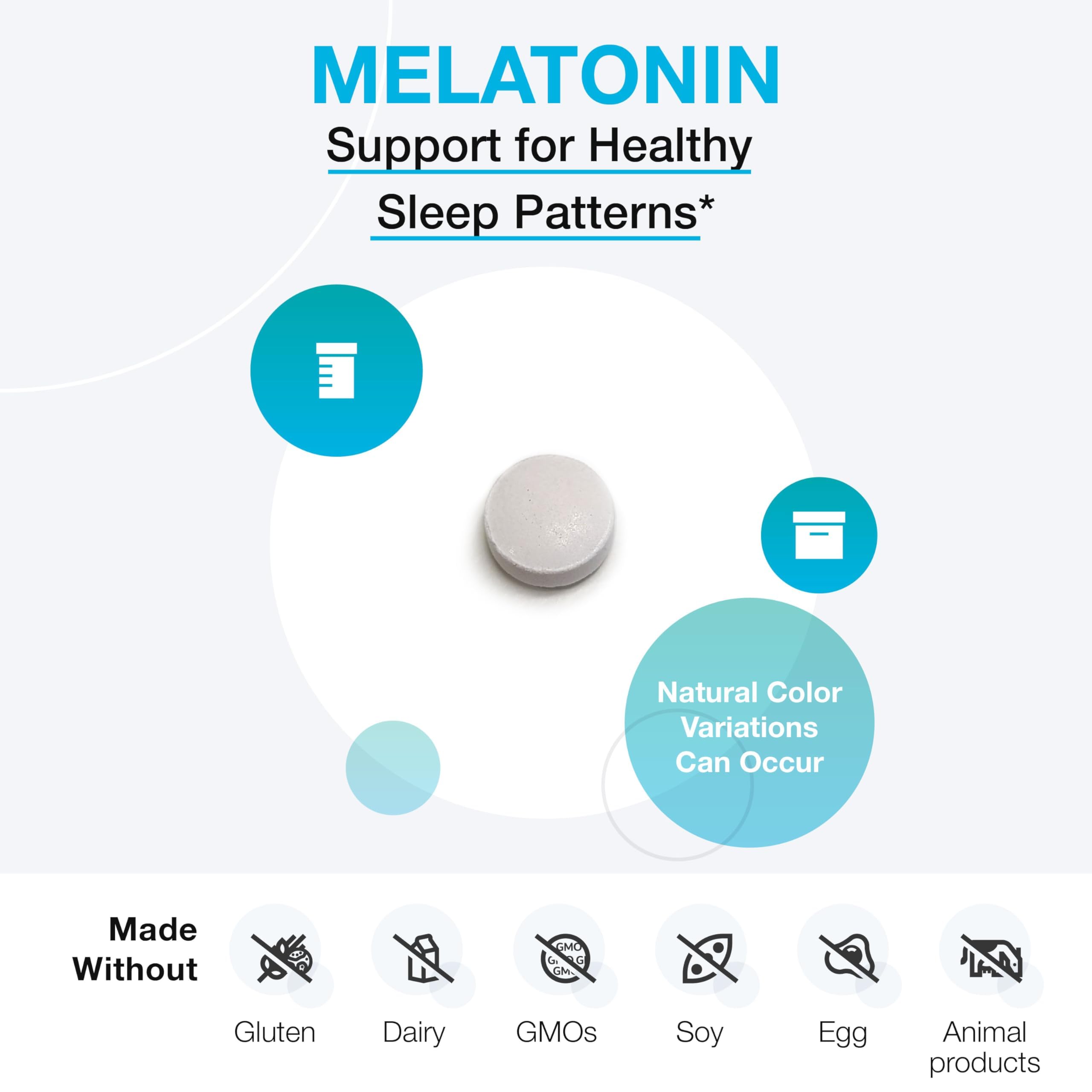 XYMOGEN Melatonin peppermint lozenges packaging hero highlights mint flavor for a pleasant night ritual