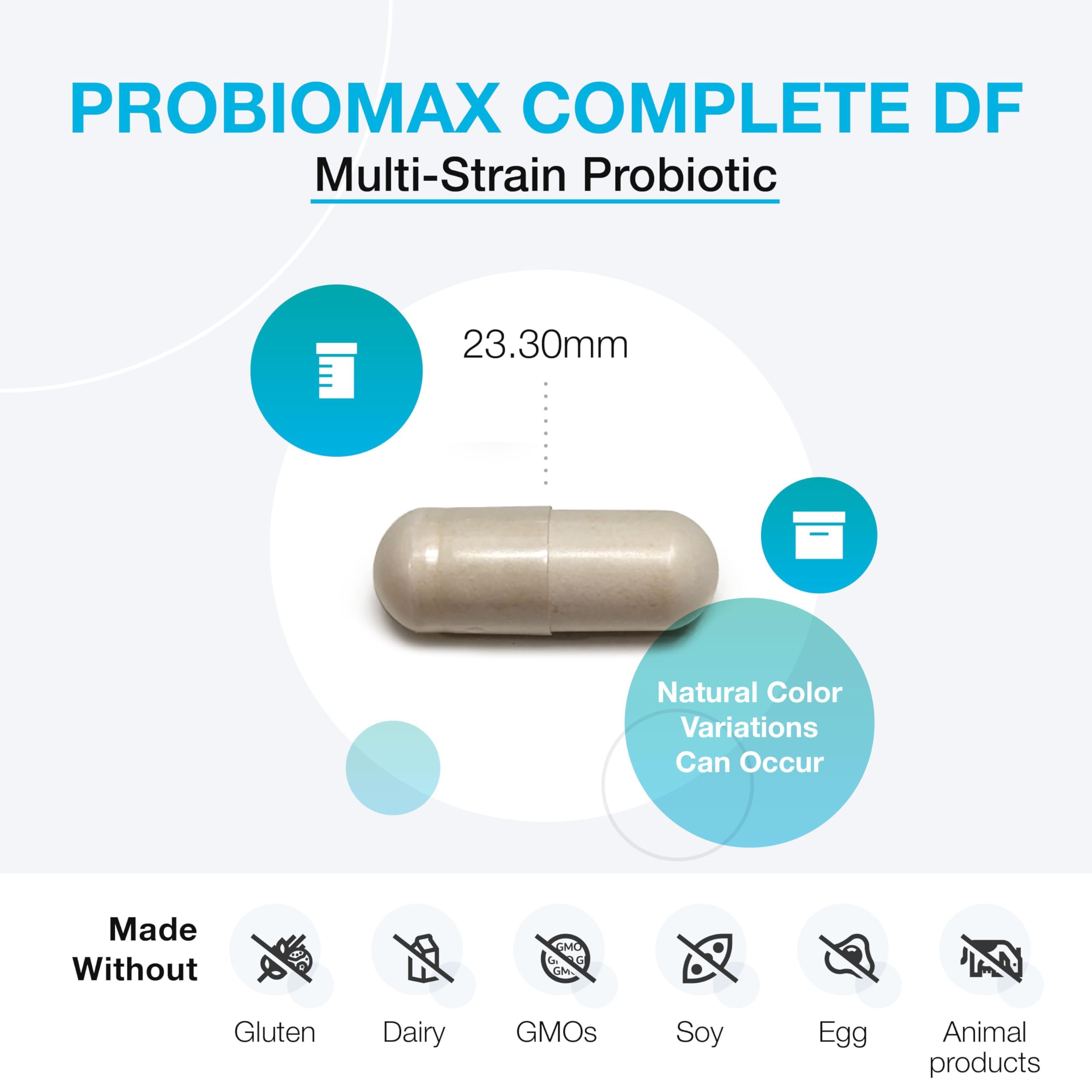 XYMOGEN ProbioMax Complete 45B nitrogen-purged blister preserves probiotic viability