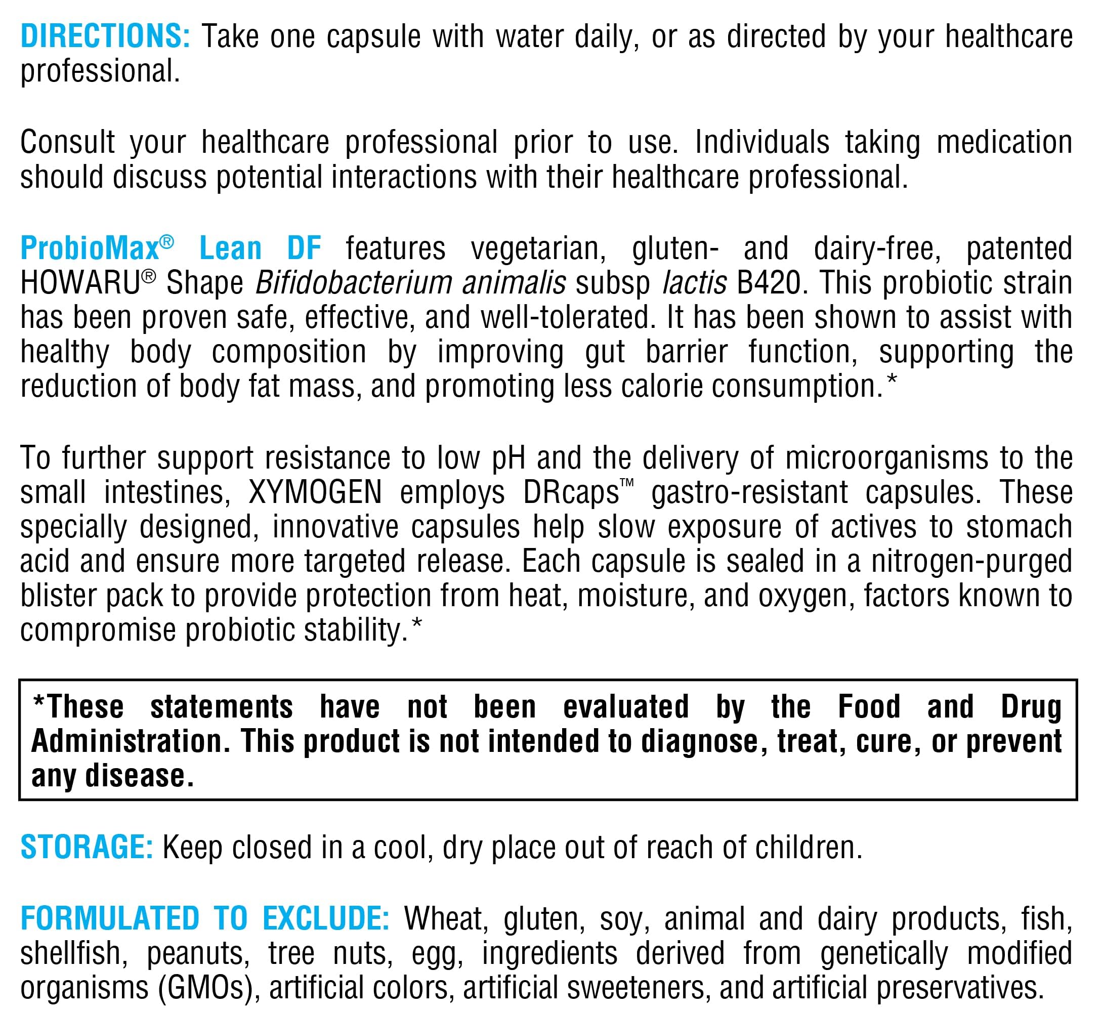XYMOGEN ProbioMax Lean gut health scene for daily routine support
