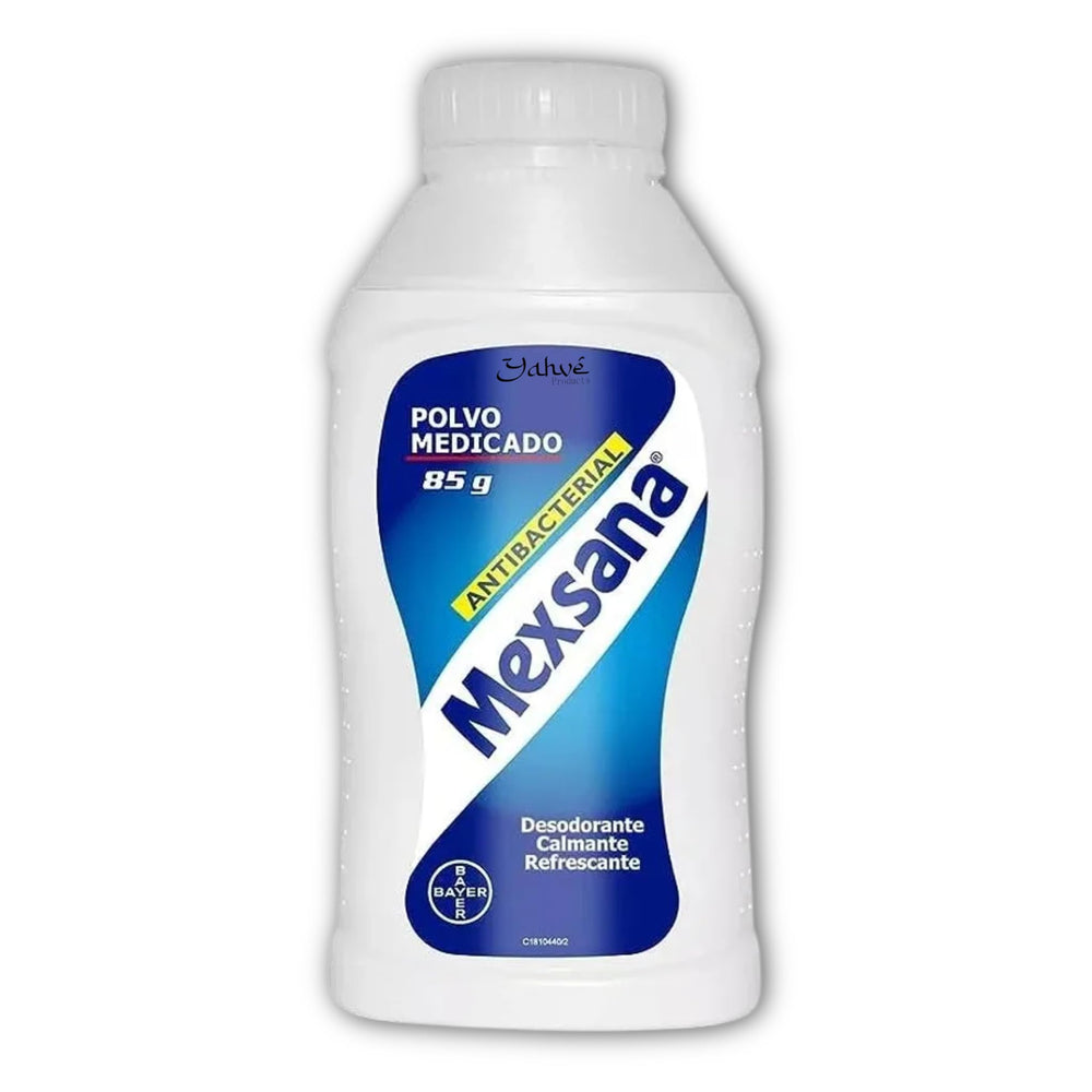 Yahve Mexsana everyday-fresh-use powder for daily foot care.