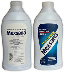 Yahve Mexsana powder used underarms for lasting freshness.