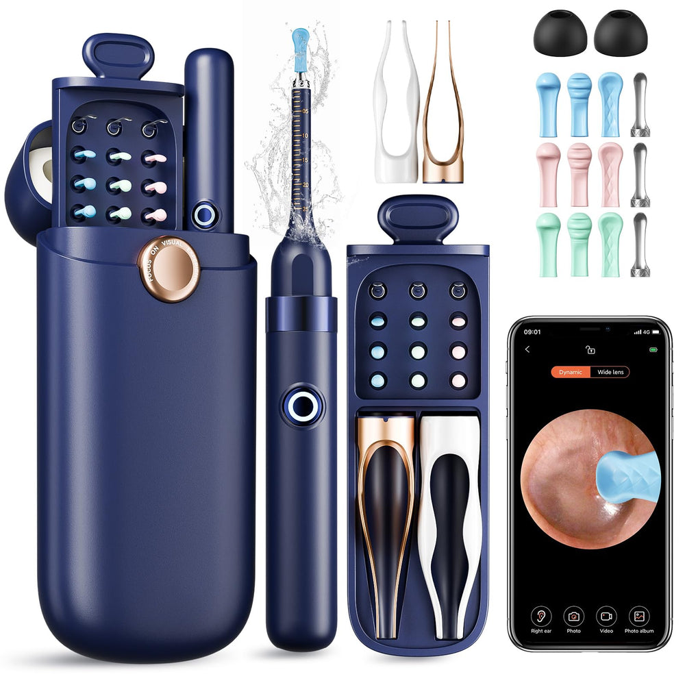 Yakbio ear wax removal camera otoscope shows clear vision