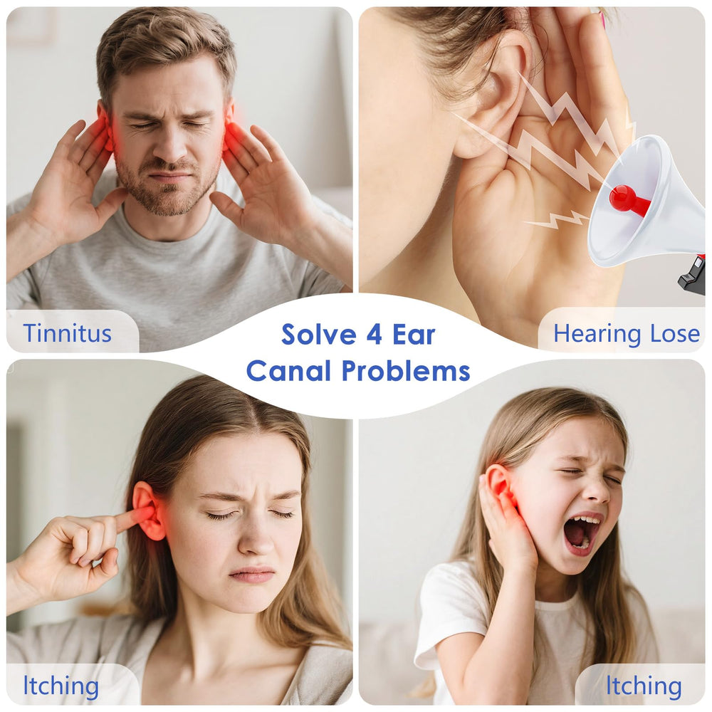 Yakbio included box with 1 ear cleaner, tips, cable, and manual.