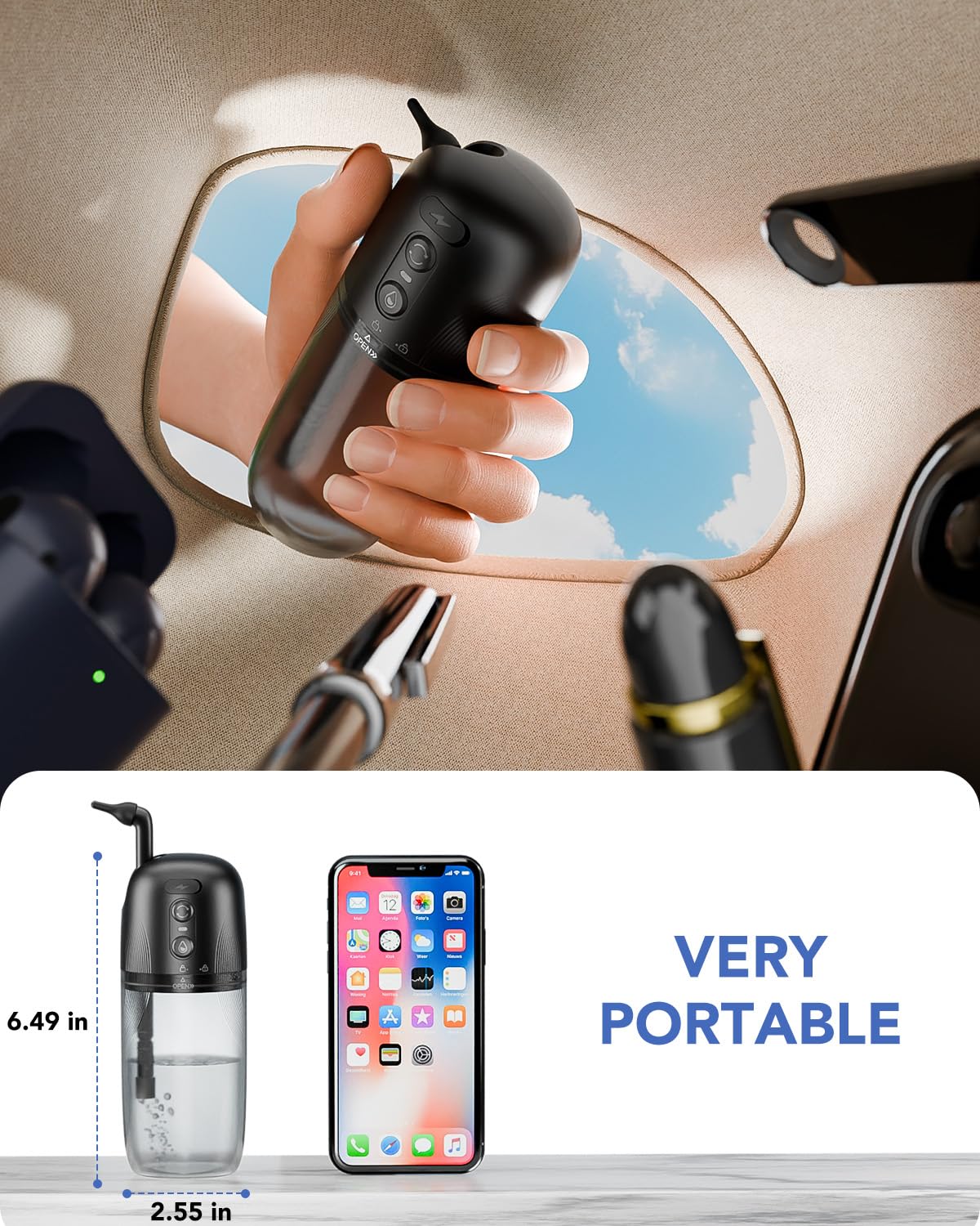 Yakbio interchangeable silicone tips; personalized ear care for different needs.